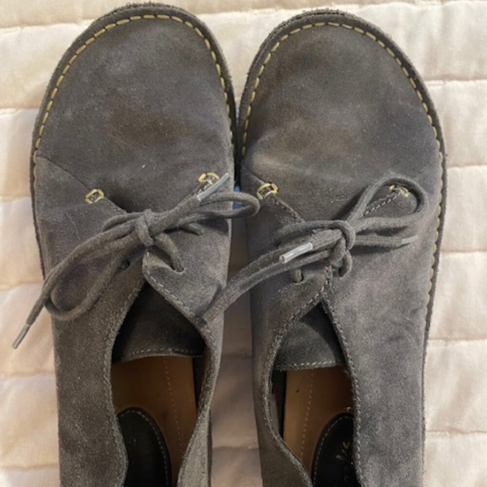 Clark's Artisan Janey Mae Suede Shoes